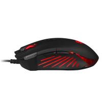 BLOODY V9MA SİYAH UC3&4 AKTİF M.AYAK OPTİK 4000CPI OYUNCU MOUSE - 1